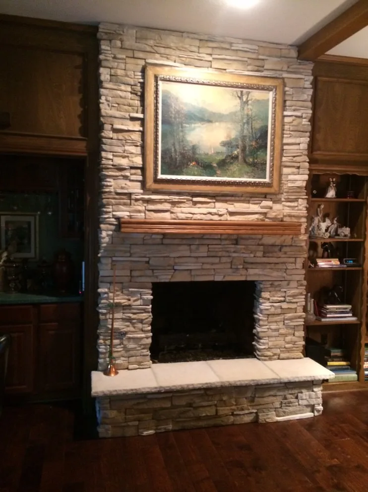Fireplace Transformation by MHR Construction - Photo 4