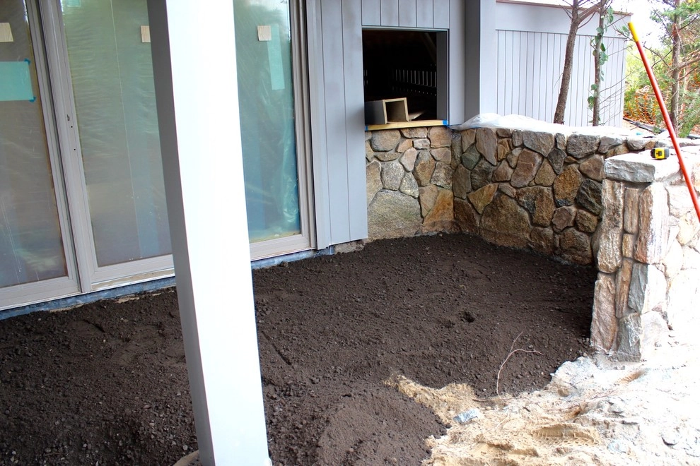 New Brewster home by Ponderosa Landscaping & Stonework - Photo 8