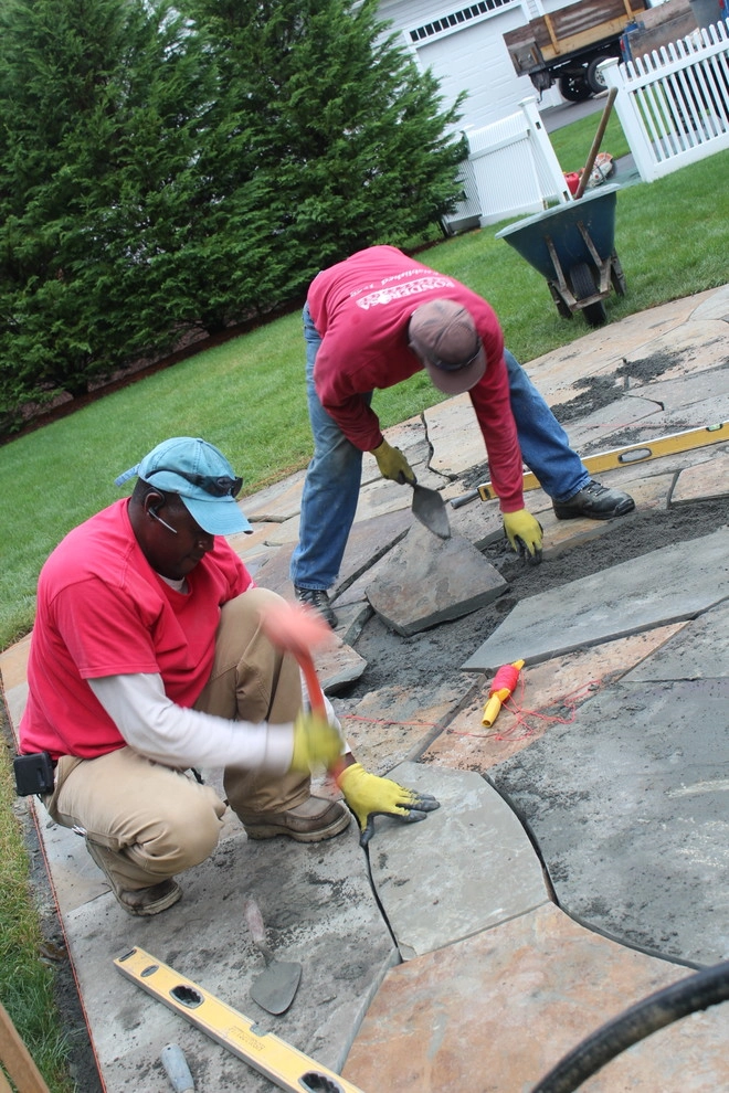Harwich Mosaic Patio by Ponderosa Landscaping & Stonework - Photo 6