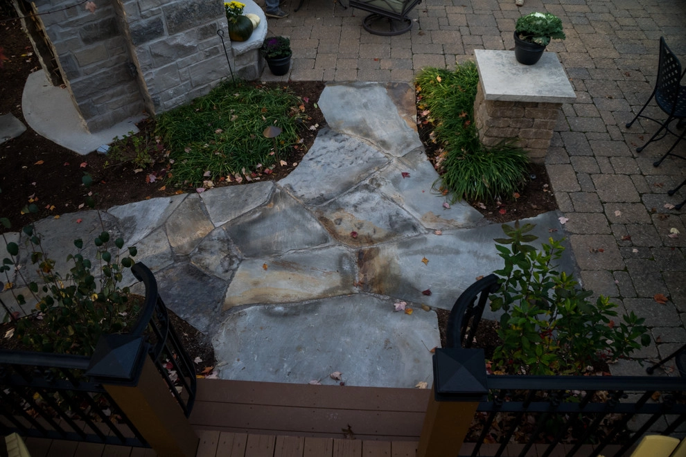 Ladue MO- Fireplace, Patio, Deck & Kitchen by Poynter Landscape Architecture & Construction - Photo 15