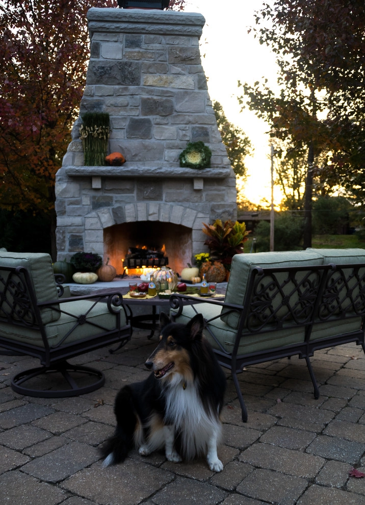 Ladue MO- Fireplace, Patio, Deck & Kitchen by Poynter Landscape Architecture & Construction - Photo 16
