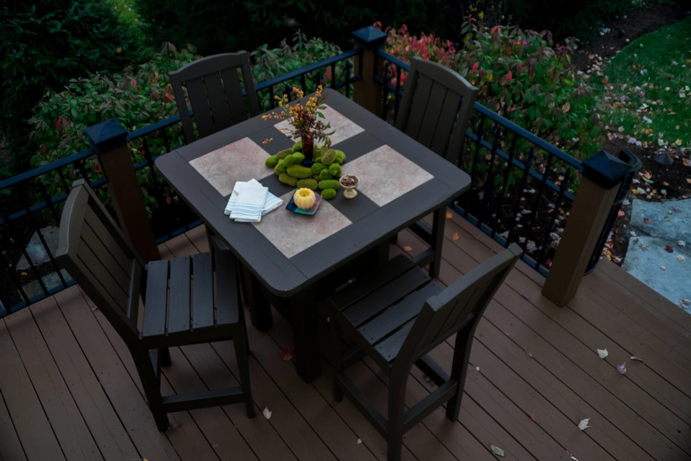 Ladue MO- Fireplace, Patio, Deck & Kitchen by Poynter Landscape Architecture & Construction - Photo 4