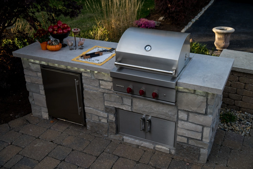 Ladue MO- Fireplace, Patio, Deck & Kitchen by Poynter Landscape Architecture & Construction - Photo 10