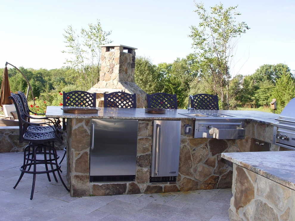 White House Station Patio, Kitchen and Landscape by Artisan Landscapes And Pools - Photo 4