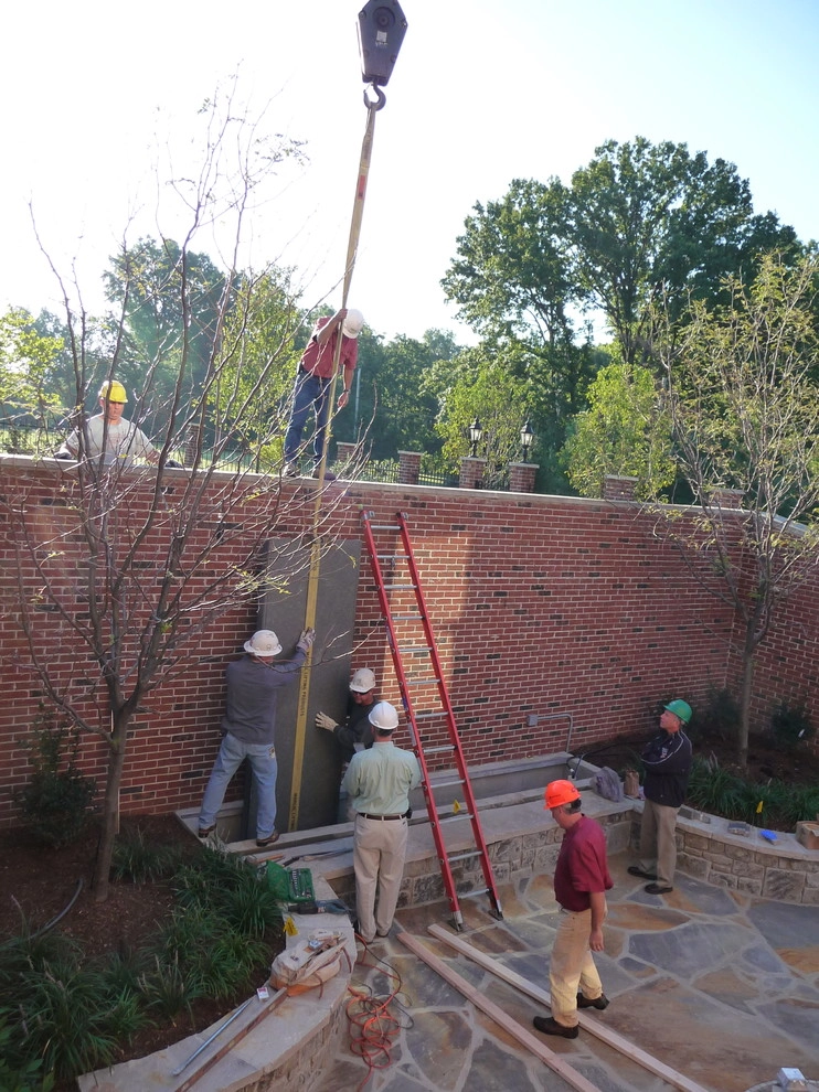 Huntleigh MO- Water Wall by Poynter Landscape Architecture & Construction - Photo 10