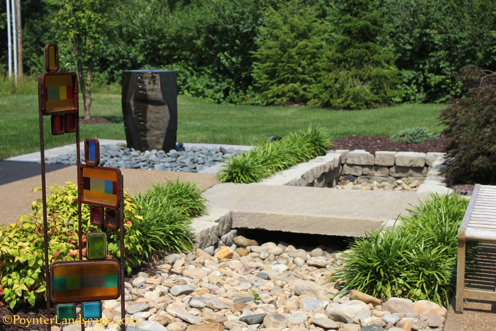 Clayton MO- Landscape Driveway & Backyard by Poynter Landscape Architecture & Construction - Photo 3