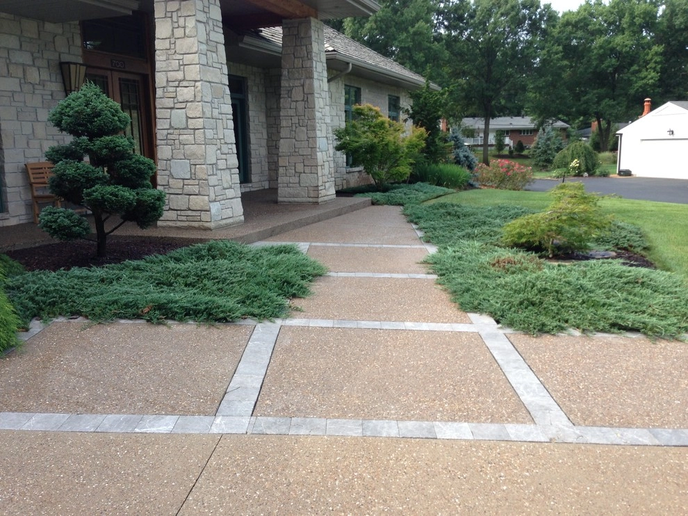 Clayton MO- Landscape Driveway & Backyard by Poynter Landscape Architecture & Construction - Photo 8