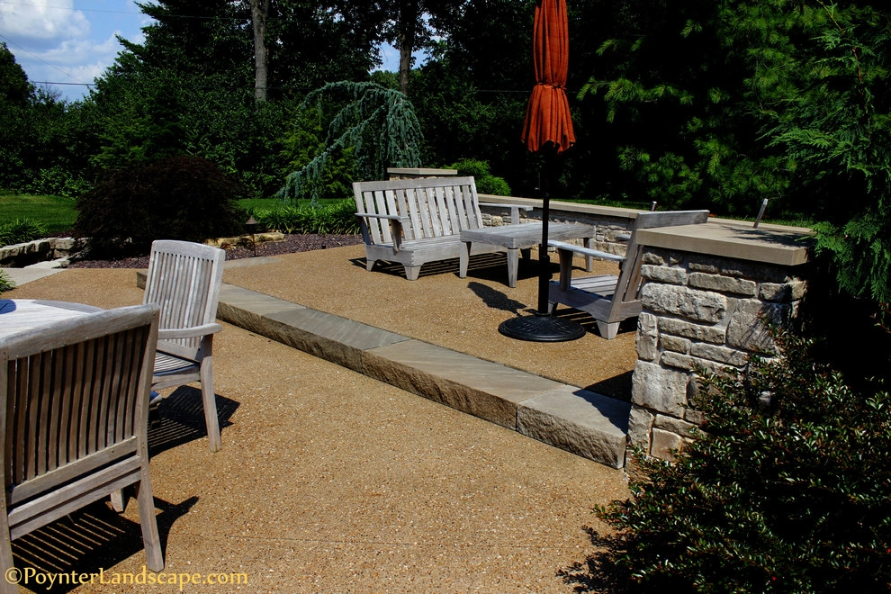 Clayton MO- Landscape Driveway & Backyard by Poynter Landscape Architecture & Construction - Photo 6