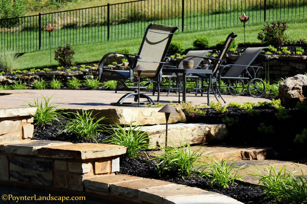 Outdoor Pool, Pavilion, & Patio by Poynter Landscape Architecture & Construction - Photo 10