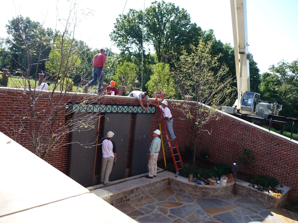 Huntleigh MO- Water Wall by Poynter Landscape Architecture & Construction - Photo 16