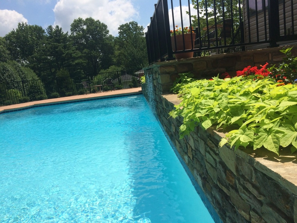 Westwood Pool Project - Before, During, & After Photos by Poynter Landscape Architecture & Construction - Photo 18