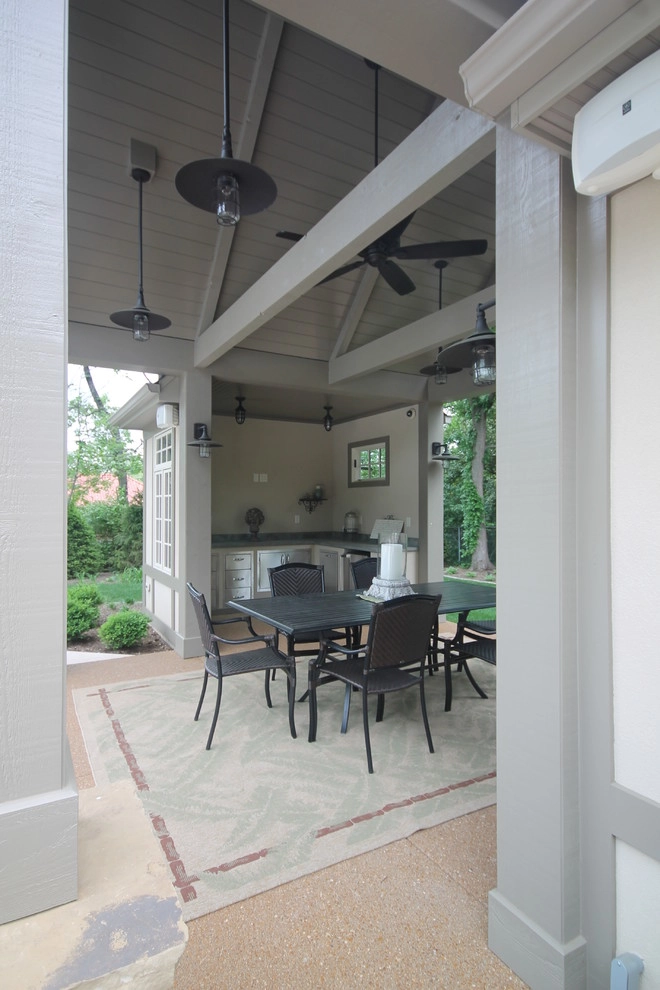 University City MO- Pool, Pool House, Kitchen & Fireplace by Poynter Landscape Architecture & Construction - Photo 2
