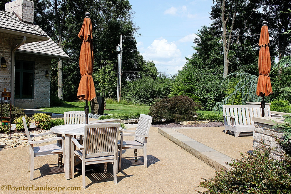 Clayton MO- Landscape Driveway & Backyard by Poynter Landscape Architecture & Construction - Photo 4