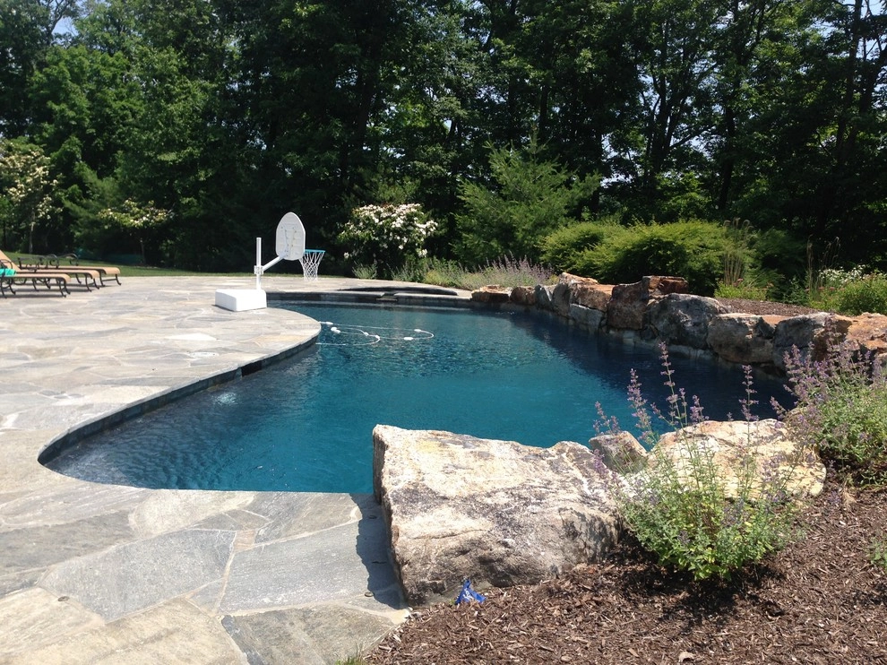 Rocky Terrain Pool and Patio by Artisan Landscapes And Pools - Photo 2
