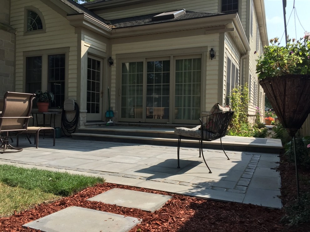 Duck Grey Patio with Cobblestone Accent by Prairie Path Group - Photo 3