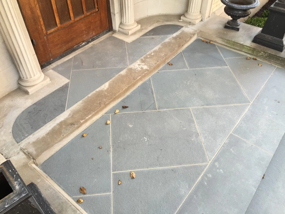 Elegant Bluestone Walkway on 45 Rotation by Prairie Path Group - Photo 7