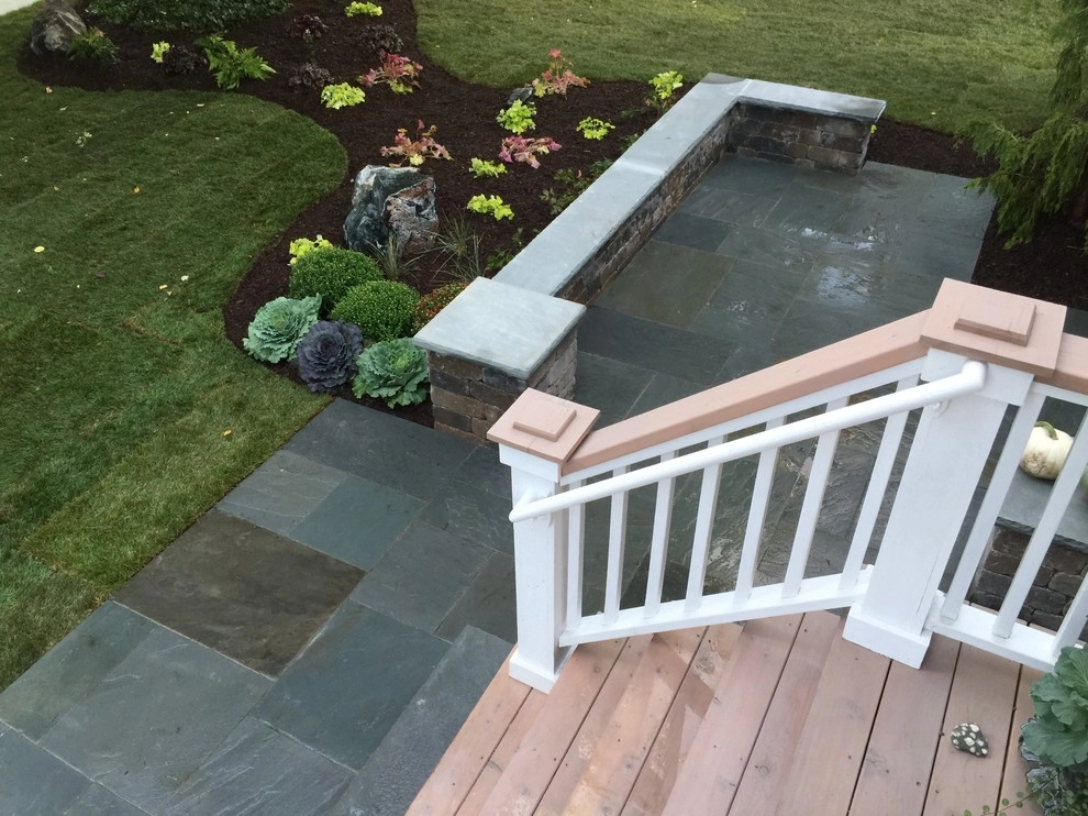 Bluestone Patio with New Craftsman Stoop by Prairie Path Group - Photo 16
