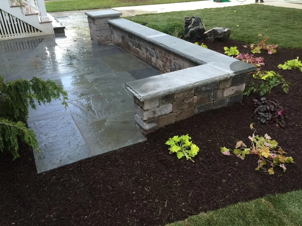 Bluestone Patio with New Craftsman Stoop by Prairie Path Group - Photo 6