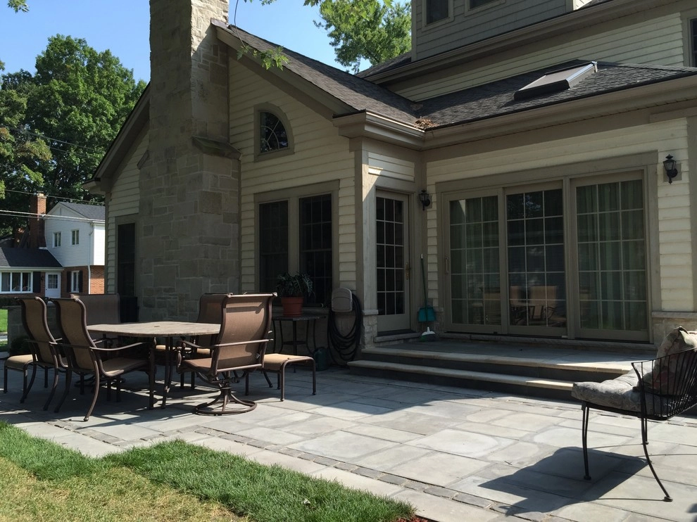 Duck Grey Patio with Cobblestone Accent by Prairie Path Group - Photo 6