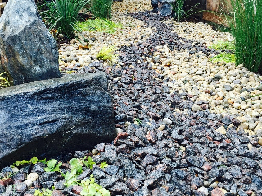 Bright Bluestone Patio with Oak Leaf Hydrangea Garden by Prairie Path Group - Photo 35