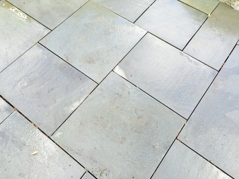 Bright Bluestone Patio with Oak Leaf Hydrangea Garden by Prairie Path Group - Photo 62