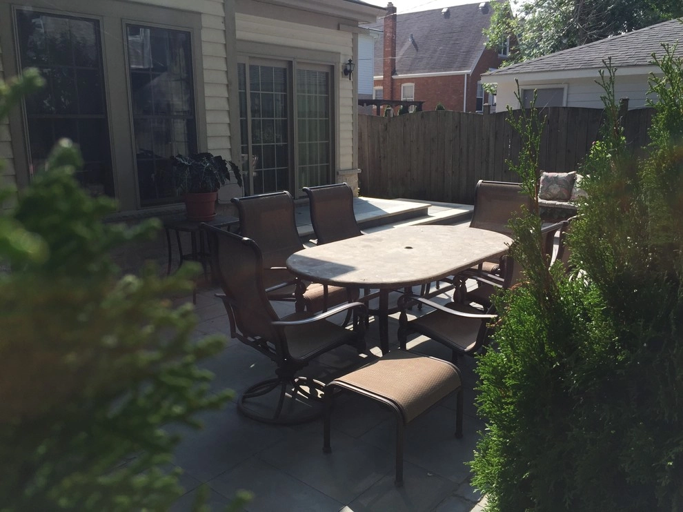 Duck Grey Patio with Cobblestone Accent by Prairie Path Group - Photo 8