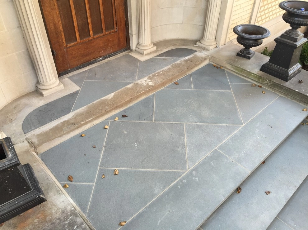 Elegant Bluestone Walkway on 45 Rotation by Prairie Path Group - Photo 9