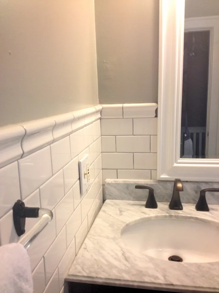 Vintage Bathroom Makeover by Affordable Kitchens & Baths - Photo 9