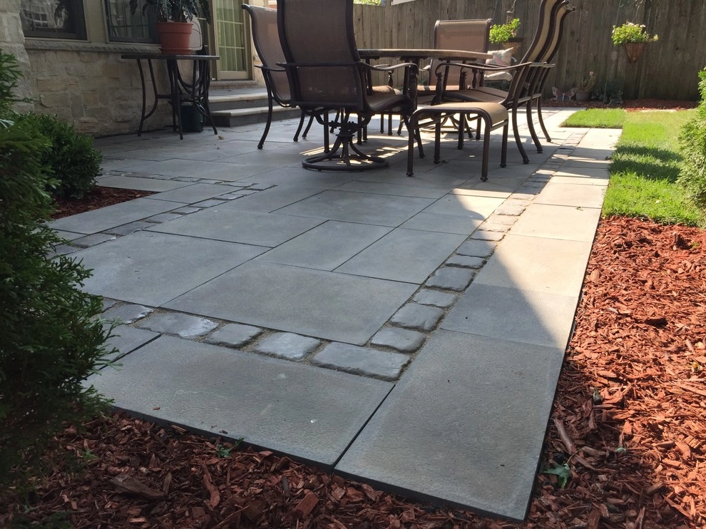 Duck Grey Patio with Cobblestone Accent by Prairie Path Group - Photo 2