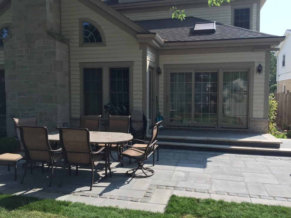 Duck Grey Patio with Cobblestone Accent by Prairie Path Group - Photo 5