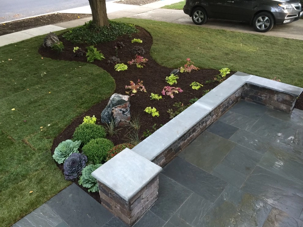 Bluestone Patio with New Craftsman Stoop by Prairie Path Group - Photo 7