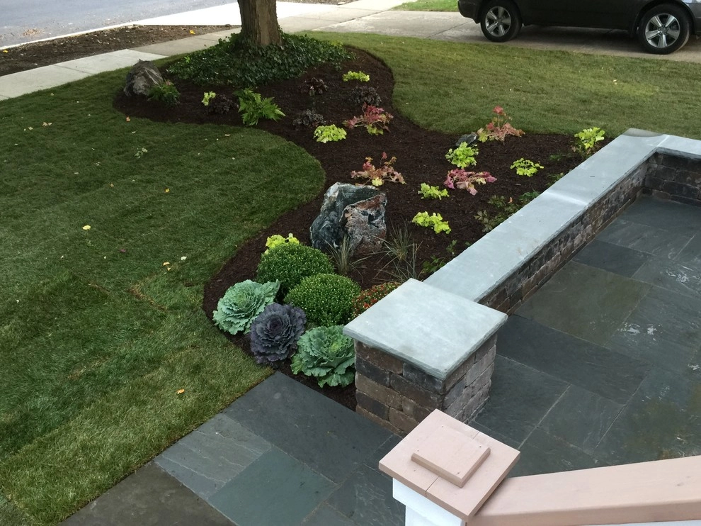 Bluestone Patio with New Craftsman Stoop by Prairie Path Group - Photo 19
