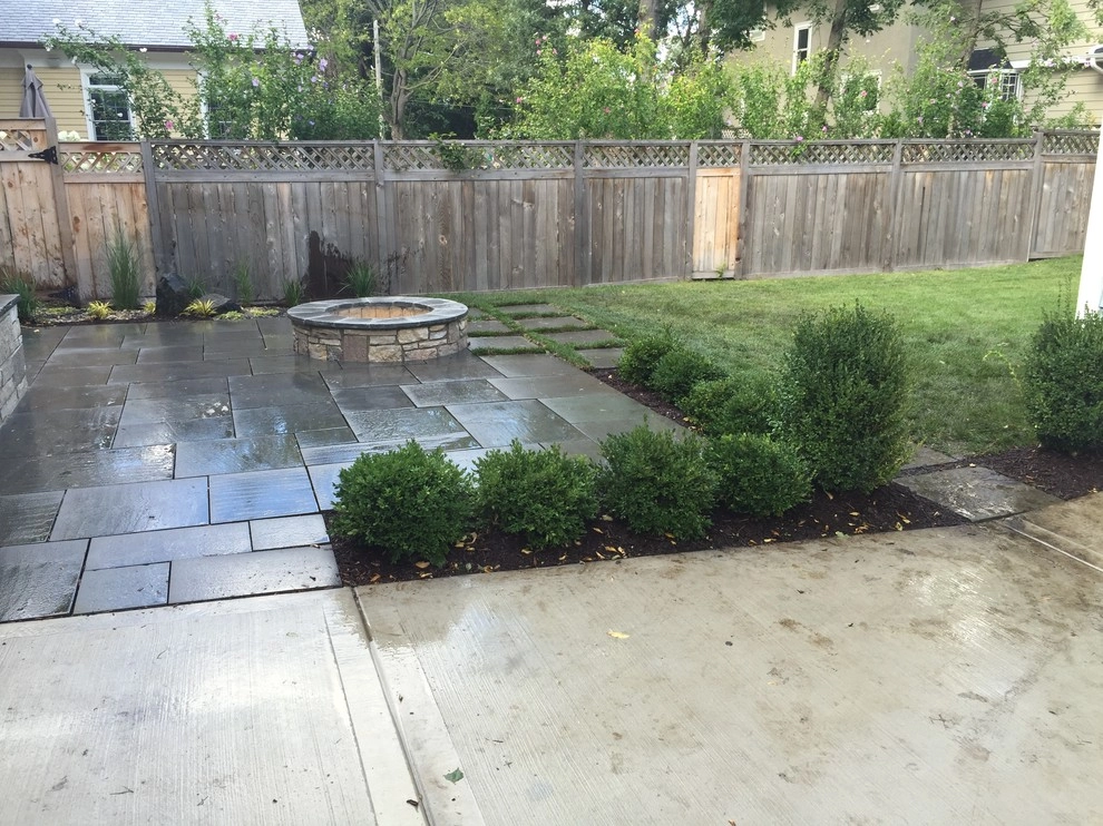 Bright Bluestone Patio with Oak Leaf Hydrangea Garden by Prairie Path Group - Photo 71