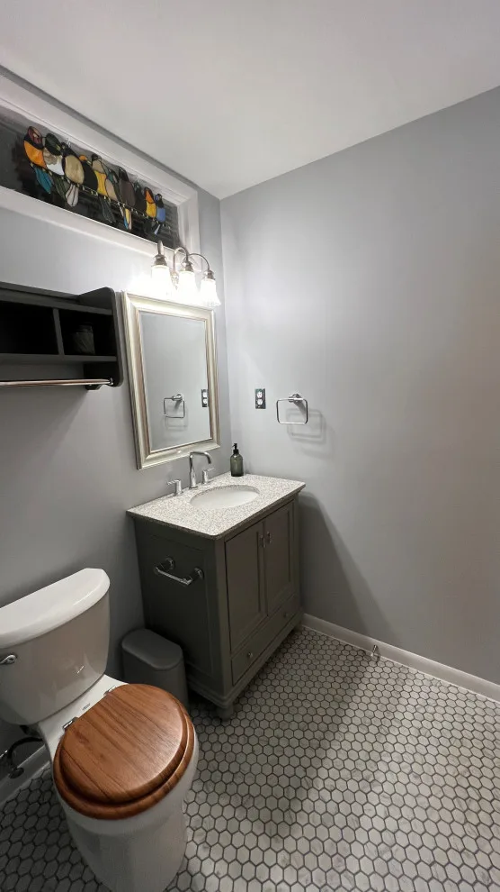 Hulen Drive Hall Bathroom by TigerTown Home Improvement LLC - Photo 4
