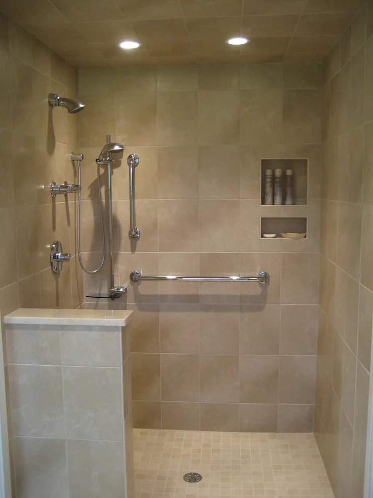 Pittstown NJ bespoke zero barrier tiled shower by Jay Miller General Contractors, Inc. - Photo 2