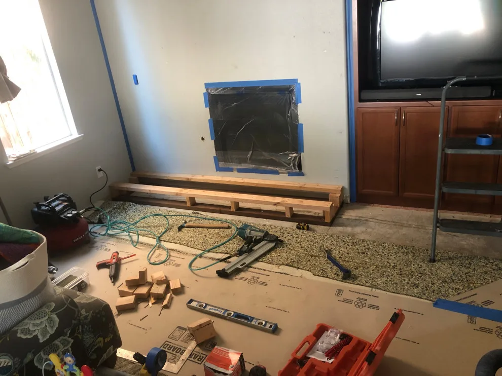 Escalon Fireplace Redesign by KHB Construction Inc. - Photo 3