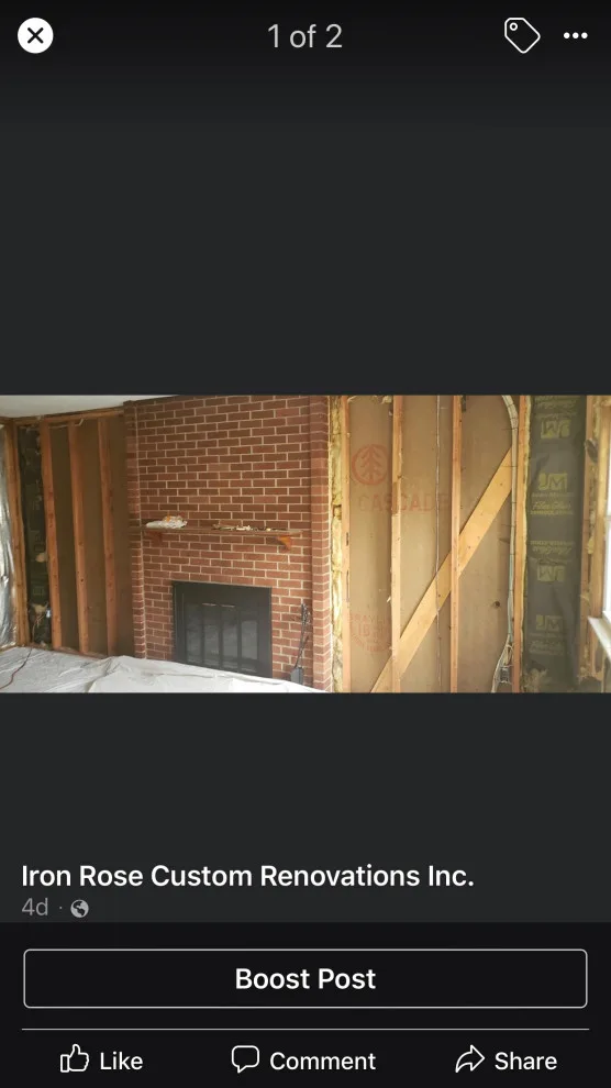 Living Room Makeover by Iron Rose Custom Renovations Inc - Photo 2