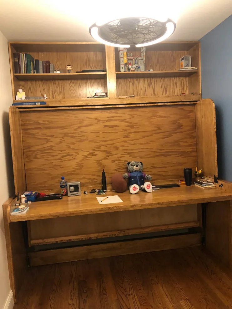 Desk-integrated Murphy Beds by Dave's Custom Tile - Photo 7