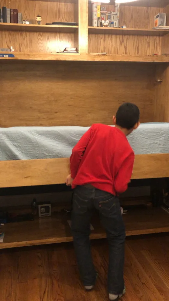 Desk-integrated Murphy Beds by Dave's Custom Tile - Photo 8