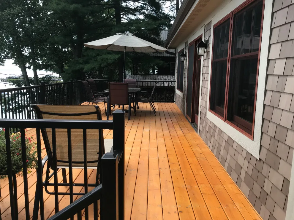 Oneida Lake Cabin Complete Interior and Exterior Renovation by Mark Frateschi Design Build - Photo 10