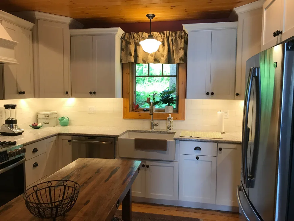 Oneida Lake Cabin Complete Interior and Exterior Renovation by Mark Frateschi Design Build - Photo 12