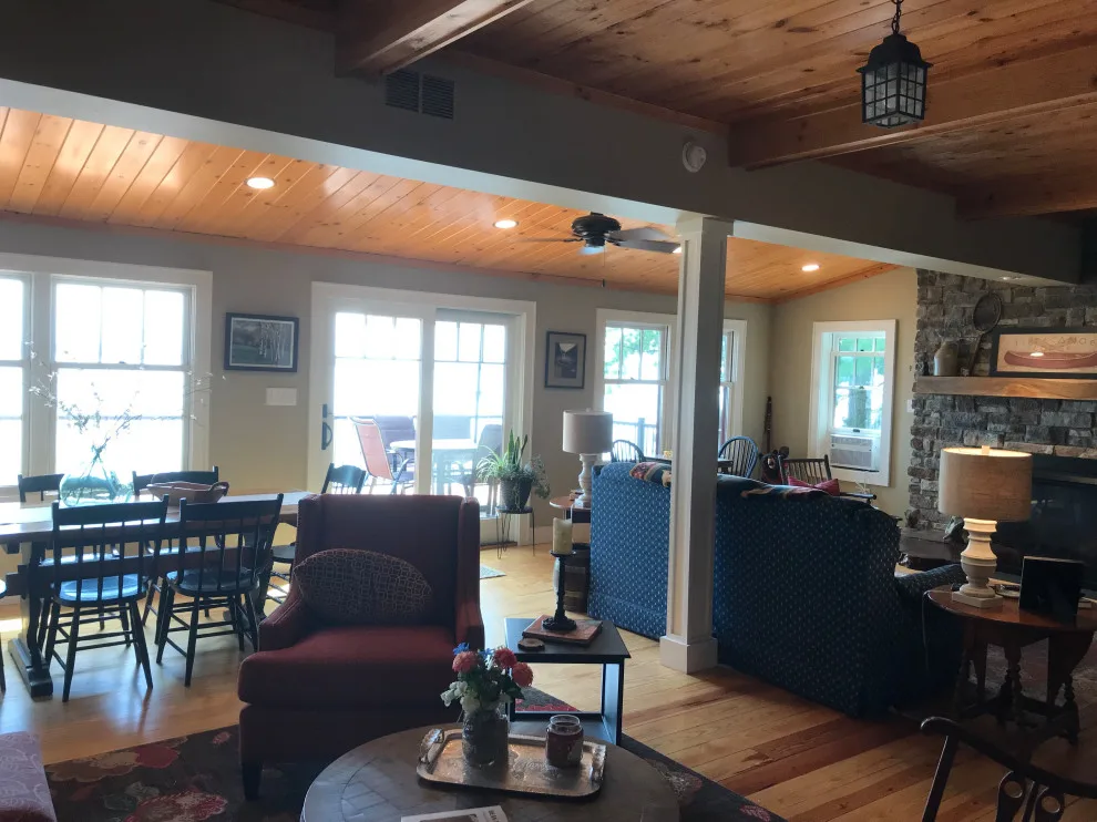 Oneida Lake Cabin Complete Interior and Exterior Renovation by Mark Frateschi Design Build - Photo 8