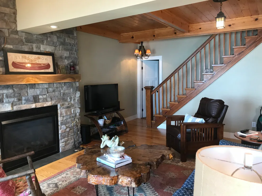 Oneida Lake Cabin Complete Interior and Exterior Renovation by Mark Frateschi Design Build - Photo 19