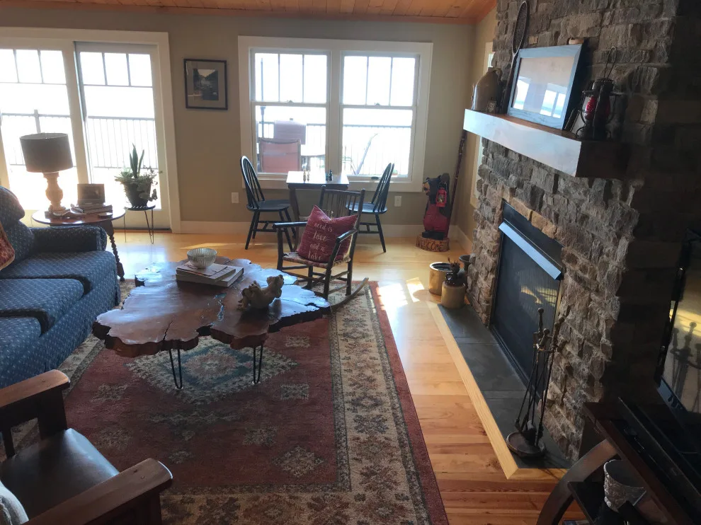 Oneida Lake Cabin Complete Interior and Exterior Renovation by Mark Frateschi Design Build - Photo 4
