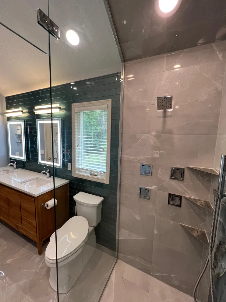 Steam Shower Installation with Complete Bathroom Renovation Using Premium Materials by EON Construction - Photo 11