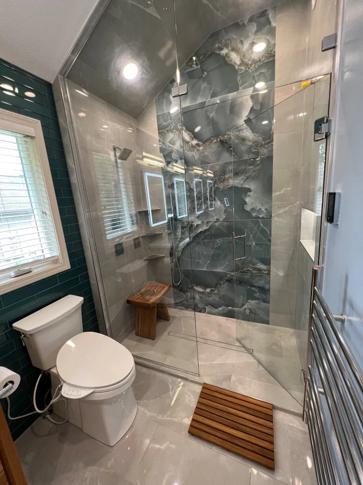 Steam Shower Installation with Complete Bathroom Renovation Using Premium Materials by EON Construction - Photo 12