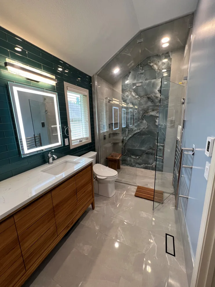 Steam Shower Installation with Complete Bathroom Renovation Using Premium Materials by EON Construction - Photo 13