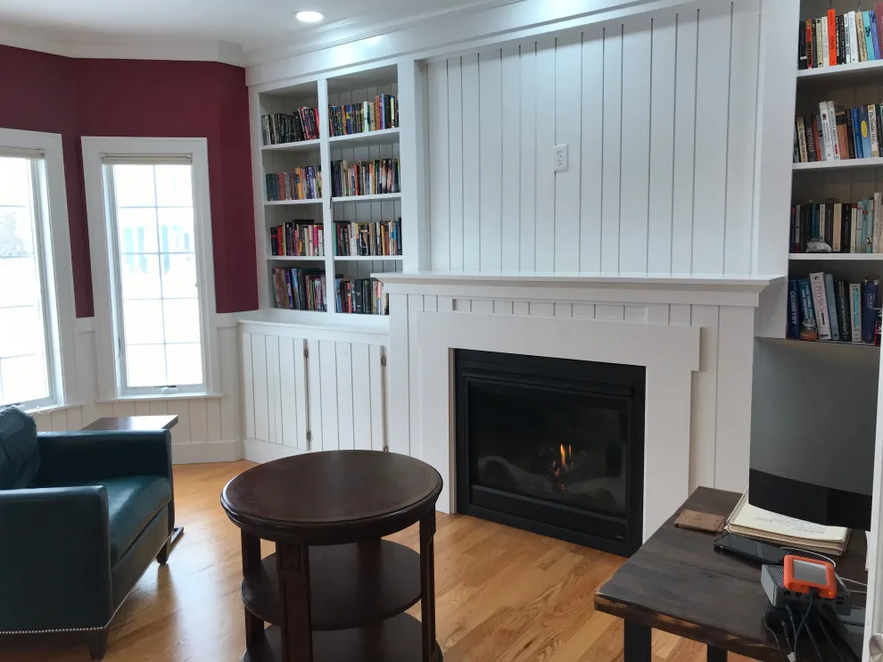 Manlius Kitchen, Dining Area, and Library Renovation by Mark Frateschi Design Build - Photo 12