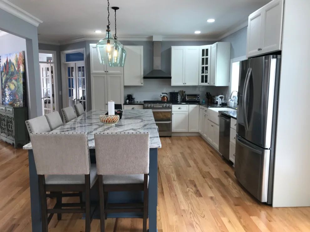 Manlius Kitchen, Dining Area, and Library Renovation by Mark Frateschi Design Build - Photo 14