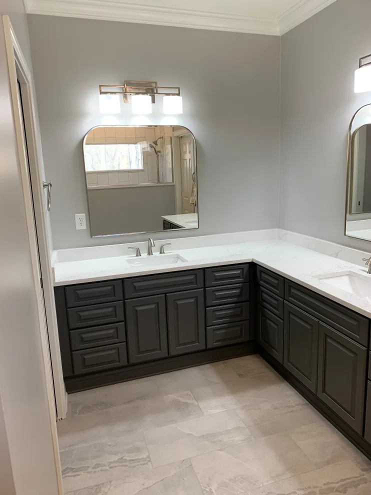 Master bathroom featuring a walk-in shower by All Over IT Renovations - Photo 5